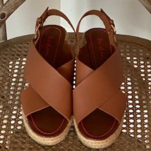 BODEN CRISS CROSS WEDGE ESPADRILLE